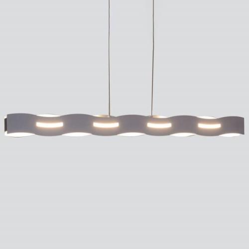 Eco-Light LED-hänglampa Wave nickel