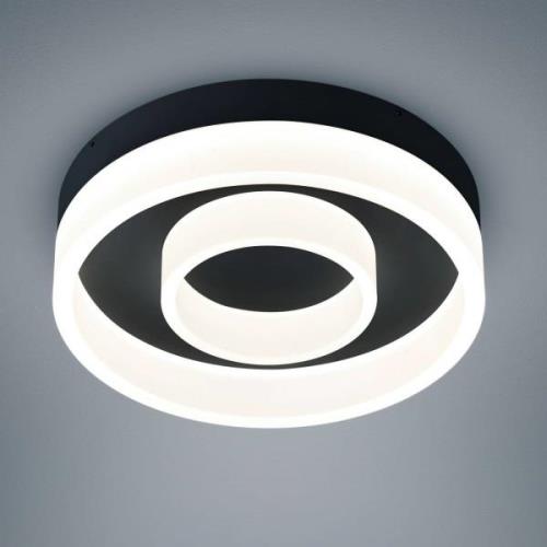 Helestra Liv LED-taklampa, satinerad, Ø 30 cm