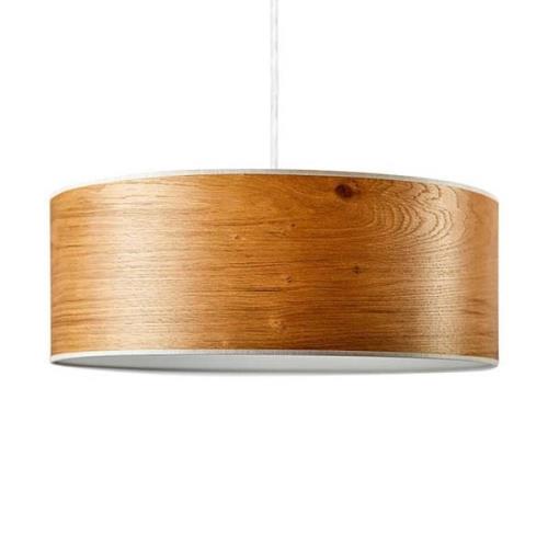 LeuchtNatur Discus hängande lampa 35cm ek vit