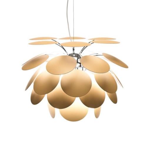 MARSET Discocó pendellampa Ø 35 cm beige matt