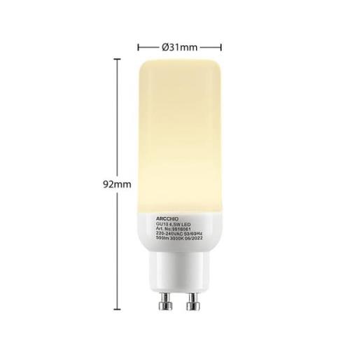 Arcchio LED-lampa i rörform GU10 4,5W 3.000K