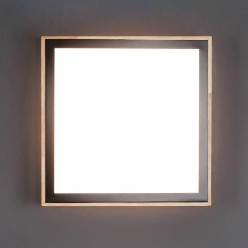 Eco-Light LED-taklampa Solstar kantig 39 x 39 cm