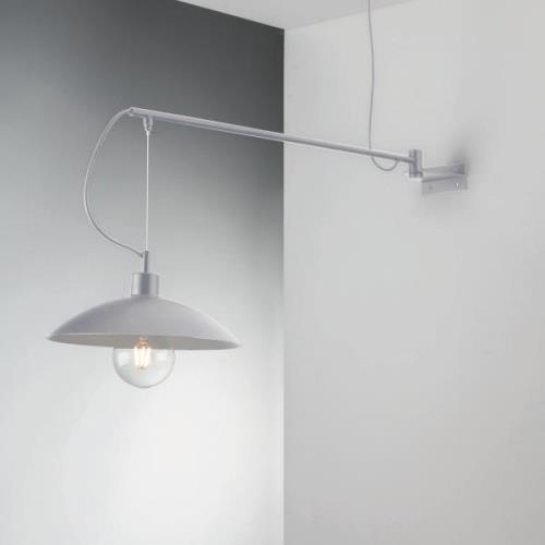 Eco-Light Vägglampa Eldorado med hylla, vit