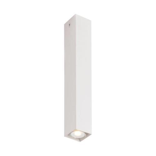 Eco-Light Fluke downlight, vinkelformad, höjd 40 cm, vit