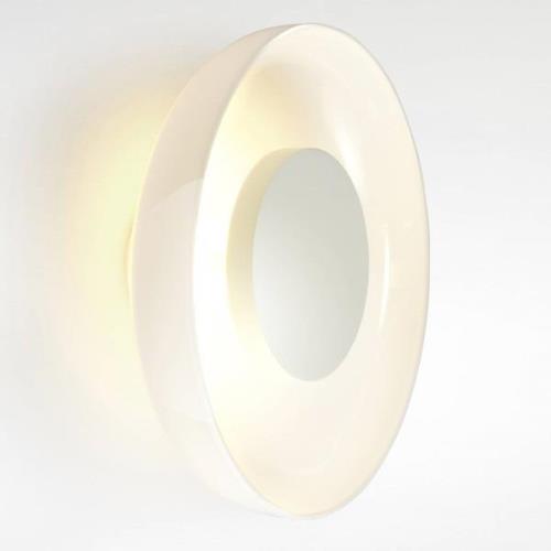 MARSET Aura LED vägglampa, Ø 25 cm, opal