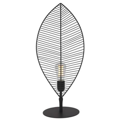 PR Home Elm bordslampa i bladform, höjd 58 cm