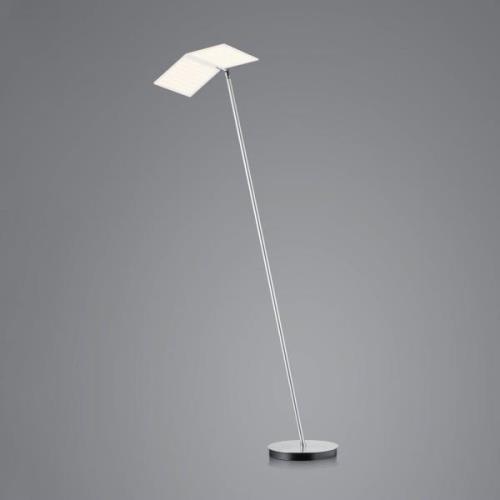 BANKAMP Book 2.0 LED-golvlampa, ZigBee, alu