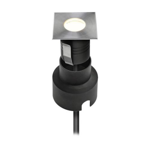 EVN P6741502 LED-golvinbyggnadslampa, 12V kantig