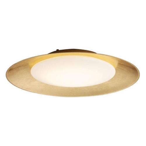 BANKAMP Cover LED-taklampa Ø 41 cm bladguld