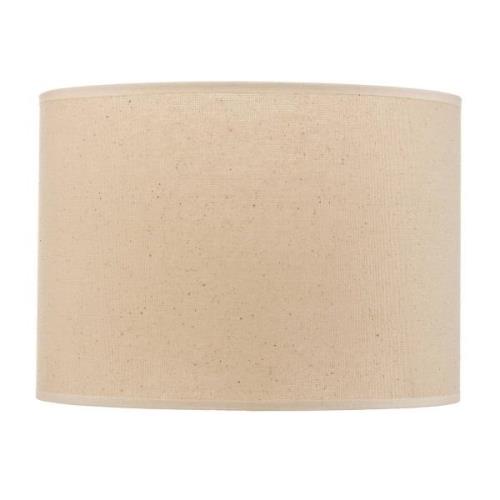 Duolla Lampskärm Roller, beige, Ø 25 cm, höjd 18 cm