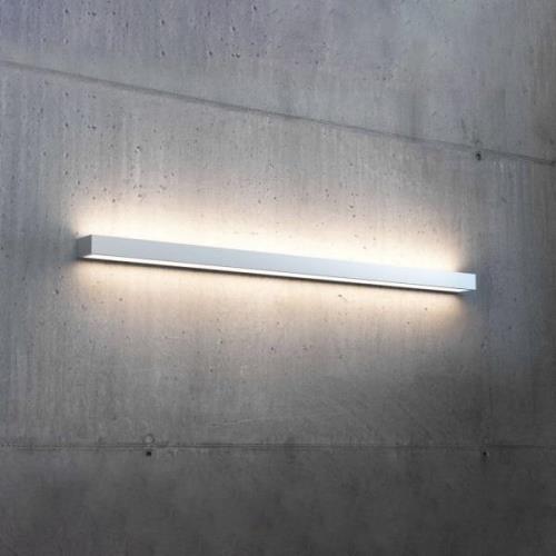 MCJ Mera LED-vägglampa, bredd 120 cm, aluminium, 3 000K