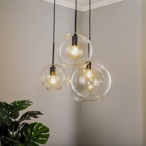 Nowodvorski Lighting Sphere pendellampa, tre lampor