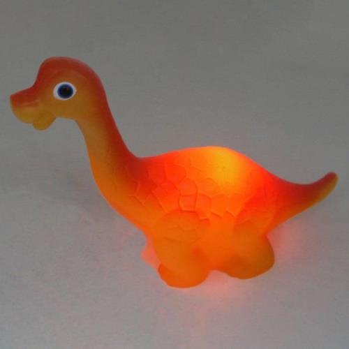 Niermann Standby LED-nattlampan Brachiosaurus, batteridrift