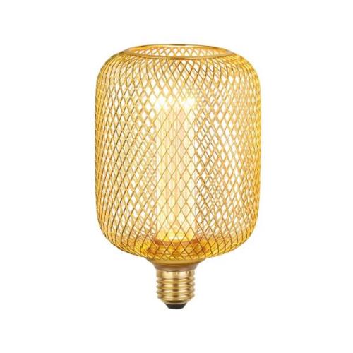 Searchlight LED-lampa E27 Mesh 3,5W 1 800 K guld