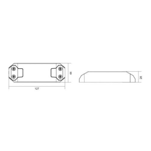 Deko-Light LED-drivare Basic, DIM, CC, D70020UF/20 W