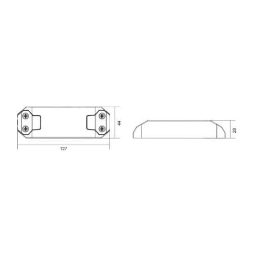 Deko-Light LED-drivare Basic, DIM, CC, D35020UF/20 W