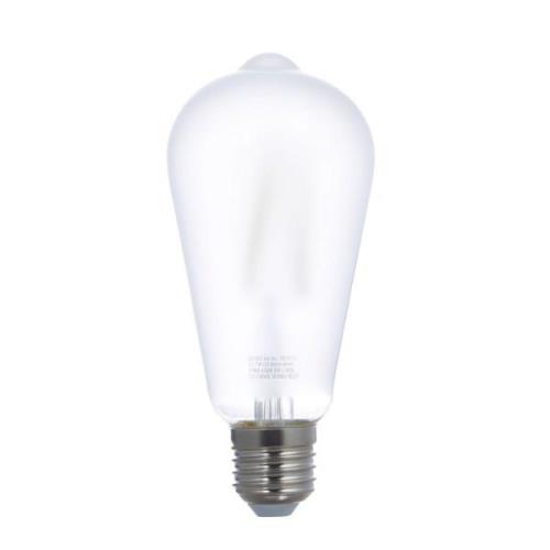 LUUMR Smart LED-lampa matt E27 ST64 7W Tuya WLAN CCT