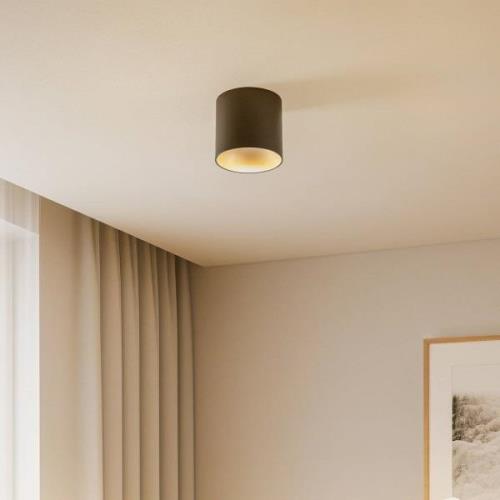 Nowodvorski Lighting Downlight Point Tone, svart, silver inuti