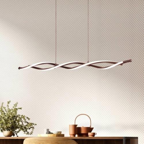 FISCHER & HONSEL LED-hänglampa Dreje i roterad design dim/CCT