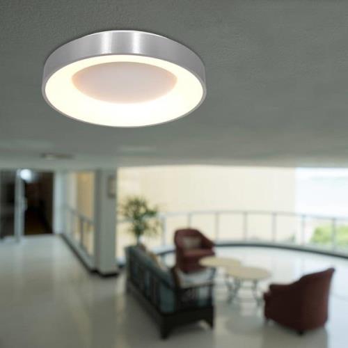 Steinhauer LED-taklampa Ringlede 2 700 K Ø 30 cm, silver