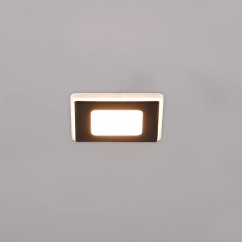 Trio Lighting LED-inbyggnadslampa Nimbus 8,5 x 8,5 cm 830 svart