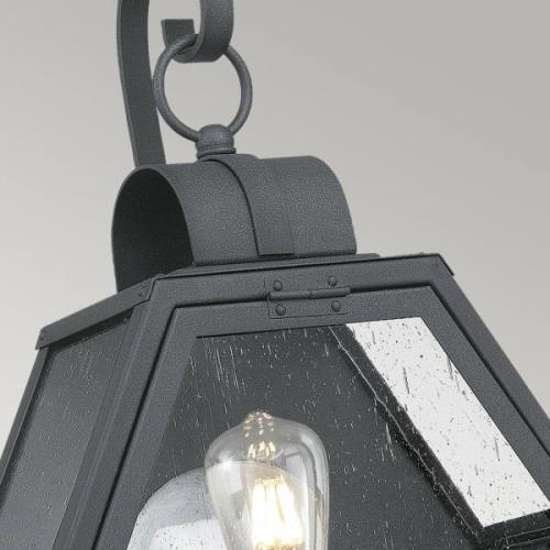 Quintiesse Utomhusvägglampa Huvbredd 33,1 cm, svart