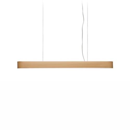 LZF LAMPS LZF I-Club Slim LED-hänglampa 120 cm bok natur