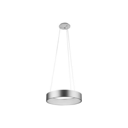 Aluminor Epsilon LED-hänglampa, Ø 62 cm, silver