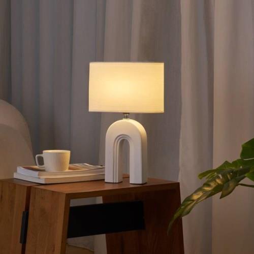 Pauleen Glow of Purity bordslampa, vit/beige