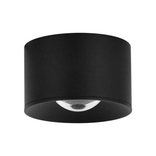 Zambelis LED-taklampa för utomhusbruk S133 Ø 6,5 cm, sand svart