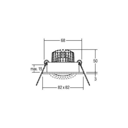 BRUMBERG BB19 dim2wam RC kopplingsbox aluminium