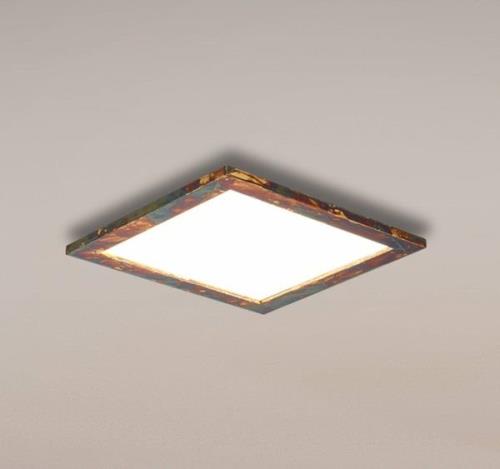 Quitani Aurinor LED-panel, guldfärgad, 45 cm