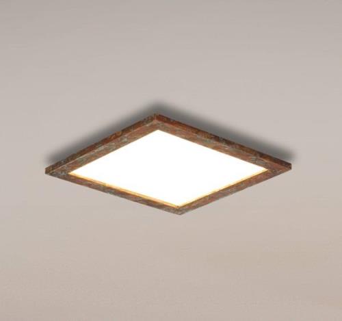 Quitani Aurinor LED-panel, koppar, 45 cm