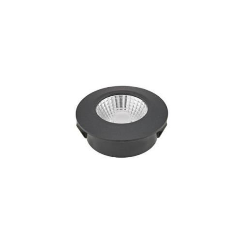 Sigor LED infälld takspot Diled, Ø 6,7 cm, Dim-To-Warm, svart