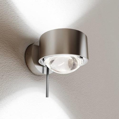 Top Light Puk! 80 Wall LED-spotlight linser klar krom matt