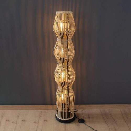 Eco-Light Golvlampa i bambu, naturlig