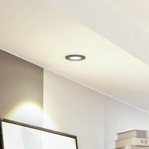 Arcchio LED-downlight Lirin, svart, 2 700K