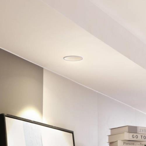 Arcchio LED-downlight Niria, vit, 2 700K