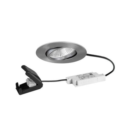 BRUMBERG BB23 LED-spot IP65 RC-dim. anslutningsdosa nickel matt