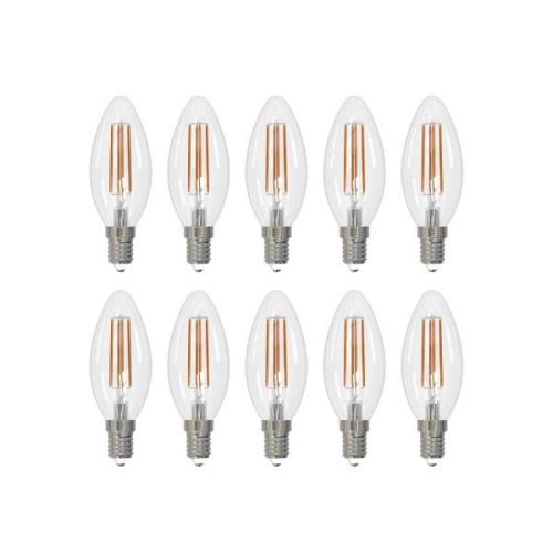 Arcchio LED-filamentlampa E14 ljus set om 10, 2700 K