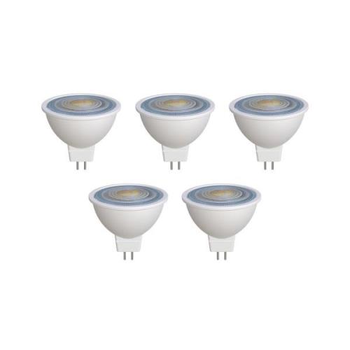 Prios LED-reflektor GU5.3 7.5W 621lm 36° vit 827 set om 5