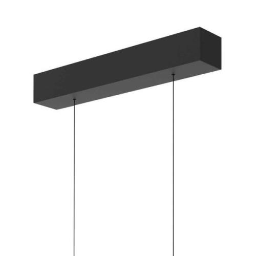 Steinhauer Hänglampa Bande, 114 cm, svart, metall, CCT, dimmer