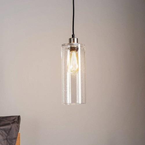 Solbika Lighting Hängande lampa Soda glas cylinder klar Ø 12cm