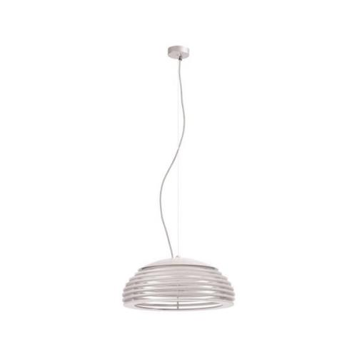 Eco-Light Twist pendellampa, bok, vit, 120 cm