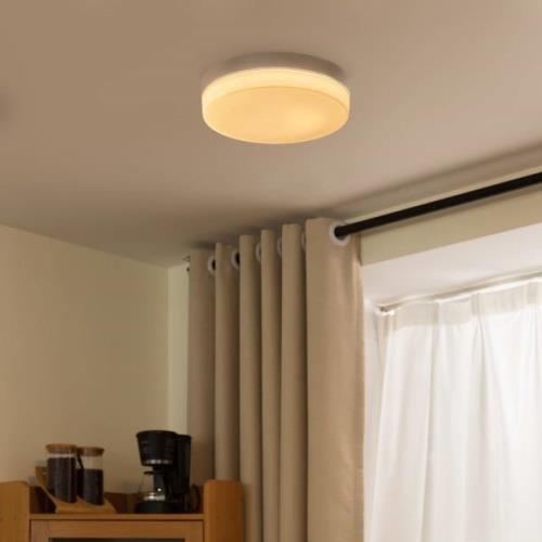 Arcchio Aliras LED-badrumstaklampa, krom, 29 cm