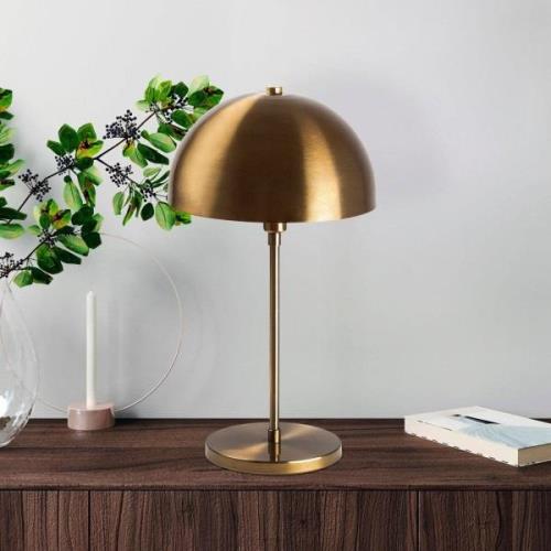 Opviq Varzan bordslampa 10857, guld antik, metall, höjd 50 cm