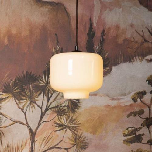 Lucide Medine hänglampa, opal, Ø 25 cm, glas, 1 lampa