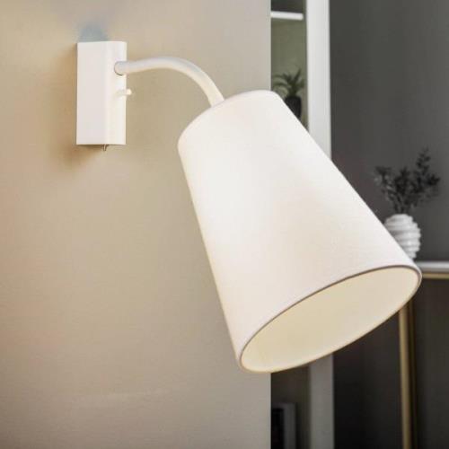 Nowodvorski Lighting Flex Shade vägglampa, rörlig, vit