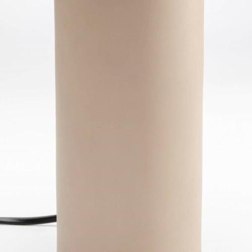 KARE Maya bordslampa, beige, stål, höjd 39 cm