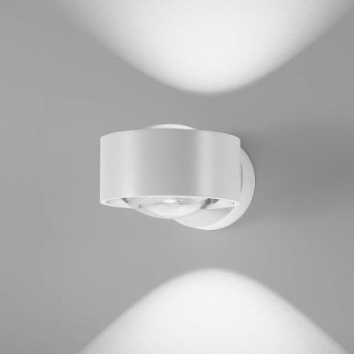 Egger Licht EGG LED-vägglampa Clippo Optic, vit/vit, DTW, upp/ner